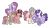 Size: 1024x562 | Tagged: safe, artist:mintoria, derpibooru import, oc, oc only, earth pony, hybrid, pegasus, pony, unicorn, female, interspecies offspring, magical lesbian spawn, mare, offspring, parent:applejack, parent:discord, parent:fluttershy, parent:night glider, parent:pinkie pie, parent:princess cadance, parent:princess celestia, parent:rainbow dash, parent:rarity, parent:shining armor, parent:starlight glimmer, parent:sunburst, parent:sunset shimmer, parent:twilight sparkle, parents:discoshy, parents:pinkiedash, parents:rarijack, parents:shiningcadance, parents:sunsestia, parents:twiburst, simple background, transparent background