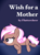 Size: 1000x1334 | Tagged: safe, artist:novel-idea, derpibooru import, brown sugar, pony, unicorn, fanfic:wish for a mother, for whom the sweetie belle toils, season 4, author:fluttercheer, background pony, bored, cover, cover art, fanfic, fanfic art, fanfic cover, female, filly, foal, lying, simple background