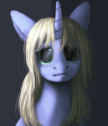 Size: 1700x2000 | Tagged: safe, artist:pessadie, oc, oc only, pony, unicorn, bust, female, mare, portrait, solo