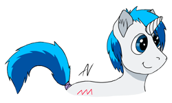 Size: 3000x1800 | Tagged: safe, artist:atlasthefox, derpibooru import, oc, oc only, oc:supersaw, pony, unicorn, tail wrap