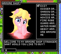 Size: 768x672 | Tagged: safe, artist:uni-pon, derpibooru import, pony, female, mare, pixel art, ponified, princess peach, shop, super mario bros.