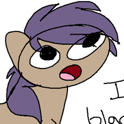 Size: 341x341 | Tagged: safe, oc, oc only, oc:raisin bran, pony, cute, ms paint