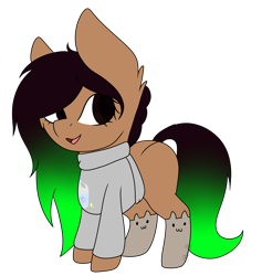Size: 2844x3000 | Tagged: safe, artist:crazllana, oc, oc only, oc:alyssa, earth pony, pony, clothes, female, high res, mare, shirt, simple background, socks, solo, transparent background