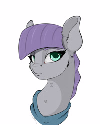 Size: 2000x2500 | Tagged: safe, artist:skitsroom, derpibooru import, maud pie, pony, female, mare, solo