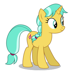 Size: 5200x5000 | Tagged: safe, artist:dragonchaser123, derpibooru import, citrine spark, fire quacker, pony, unicorn, molt down, absurd resolution, background pony, braid, cute, female, friendship student, mare, quackerdorable, simple background, solo, transparent background, vector