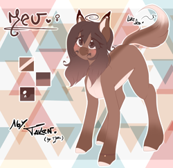 Size: 2750x2666 | Tagged: safe, artist:mauuwde, derpibooru import, oc, oc:maude, earth pony, pony, female, high res, mare, reference sheet, solo