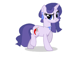 Size: 1024x768 | Tagged: safe, artist:turnaboutart, derpibooru import, oc, oc only, oc:platinum astral, unicorn, base used, cutie mark, ear piercing, female, jewelry, magical lesbian spawn, mare, necklace, offspring, parent:rarity, parent:twilight sparkle, parents:rarilight, piercing, simple background, solo, transparent background