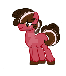 Size: 1024x1193 | Tagged: safe, artist:chococakebabe, derpibooru import, oc, earth pony, pony, male, simple background, solo, stallion, transparent background, watermark