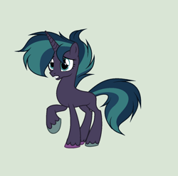 Size: 1100x1088 | Tagged: safe, artist:roseloverofpastels, derpibooru import, oc, pony, unicorn, male, offspring, parent:shining armor, parent:tempest shadow, parents:shiningshadow, simple background, solo, stallion