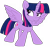 Size: 4690x4448 | Tagged: safe, artist:ejlightning007arts, derpibooru import, twilight sparkle, twilight sparkle (alicorn), alicorn, absurd resolution, female, simple background, solo, transparent background, vector, wings