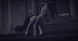 Size: 4096x2160 | Tagged: safe, artist:o0despair0o, derpibooru import, oc, pegasus, pony, 3d, female, mare, solo, source filmmaker