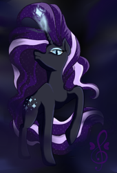 Size: 1024x1506 | Tagged: safe, artist:rock-fairy-art, derpibooru import, nightmare rarity, pony, unicorn, female, mare, solo