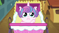 Size: 1280x720 | Tagged: safe, screencap, princess flurry heart, pony, a flurry of emotions, solo