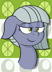 Size: 1024x1407 | Tagged: safe, artist:askshalua, limestone pie, pony, bust, portrait, solo