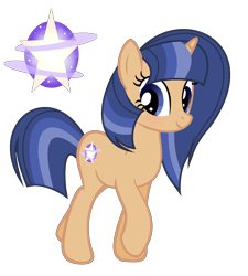 Size: 1676x1860 | Tagged: safe, artist:galaxynightyt, derpibooru import, oc, oc only, oc:darling sentry, pony, unicorn, base used, female, mare, offspring, parent:flash sentry, parent:twilight sparkle, parents:flashlight, simple background, solo, transparent background