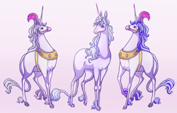 Size: 1280x821 | Tagged: safe, artist:lionel23, derpibooru import, oc, amalthea, crossover, story in the source, the last unicorn