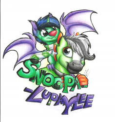 Size: 1786x1891 | Tagged: safe, artist:lupiarts, oc, oc only, oc:lupi, oc:lupiarts, oc:snoopy stallion, crossover, cute, fusion, lupy, pair, video game, yooka-laylee