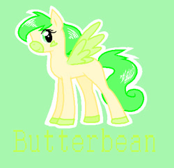 Size: 420x407 | Tagged: safe, artist:tysunamiwolf, derpibooru import, butterbean, pretty pretty pegasus, solo, teen titans go