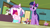 Size: 1280x720 | Tagged: safe, screencap, first base, princess flurry heart, spike, train tracks (character), twilight sparkle, twilight sparkle (alicorn), alicorn, dragon, pony, a flurry of emotions, baby, baby alicorn, baby carriage, baby pony, betrayal, betrayed, clock, cross-eyed, crying, crying baby, crying infant, diaper, eyes closed, floppy ears, fussy, hypocrisy, infant, ponyville hospital, scared, sin of pride, sobbing, tears of fear, teary eyes, worst pony