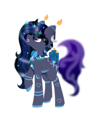 Size: 720x960 | Tagged: safe, artist:absolitedisaster08, derpibooru import, oc, oc:moon rose, original species, pony, female, scented pony, simple background, solo, transparent background