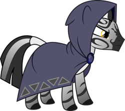 Size: 800x708 | Tagged: safe, artist:littlestarwanderer, oc, oc only, oc:pythia, zebra, fallout equestria, fallout equestria: homelands, fallout equestria: project horizons, female, simple background, solo, transparent background, vector
