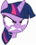 Size: 6400x7975 | Tagged: safe, artist:parclytaxel, derpibooru import, twilight sparkle, twilight sparkle (alicorn), alicorn, pony, once upon a zeppelin, .svg available, absurd resolution, angry, bust, faic, female, furious, mare, portrait, simple background, solo, transparent background, vector