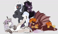 Size: 1041x611 | Tagged: safe, artist:sturpunshie, derpibooru import, oc, oc:fire glow, bat pony, bat pony oc