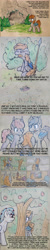 Size: 1500x7486 | Tagged: safe, artist:moemneop, derpibooru import, oc, oc only, oc:kami, oc:lukida, bat pony, apple tree, appleloosa, cave, comic, female, filly, forest, lukami, mare, spear, traditional art, tree, weapon