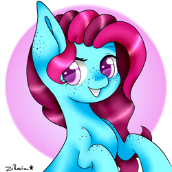 Size: 2200x2200 | Tagged: safe, artist:zikosia, derpibooru import, oc, cute, digital art, female, mare, ponysona, signature, solo