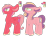 Size: 1023x731 | Tagged: safe, artist:shootingstar-padopts, derpibooru import, oc, oc only, earth pony, pegasus, pony, blank flank, brother and sister, color palette, duo, female, male, mare, offspring, parent:big macintosh, parent:princess cadance, parents:cadmac, siblings, simple background, stallion, transparent background, unshorn fetlocks