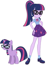 Size: 825x1106 | Tagged: safe, artist:php77, derpibooru import, editor:php77, sci-twi, twilight sparkle, pony, better together, equestria girls, cutie mark, geode of telekinesis, human ponidox, magical geodes, self ponidox, simple background, transparent background, unicorn sci-twi