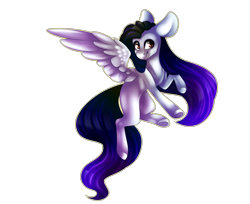 Size: 2700x2200 | Tagged: safe, artist:immagoddampony, oc, oc only, oc:cyan crystal, pegasus, pony, female, high res, mare, simple background, solo, transparent background