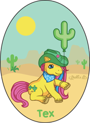 Size: 1263x1727 | Tagged: safe, artist:firstfear, derpibooru import, tex, balloon, cactus, desert, simple background, solo, transparent background