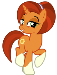 Size: 2400x3200 | Tagged: safe, alternate version, artist:cheezedoodle96, derpibooru import, stellar flare, pony, unicorn, the parent map, .svg available, balancing, clothes, female, looking at you, mare, missing accessory, simple background, solo, svg, transparent background, vector