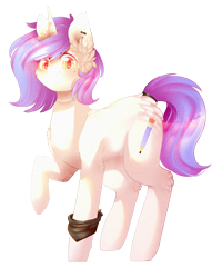 Size: 1871x2335 | Tagged: safe, artist:twinkepaint, derpibooru import, oc, oc:drawing heart, pony, unicorn, female, mare, simple background, solo, transparent background