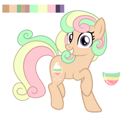 Size: 2046x1872 | Tagged: safe, artist:elskafox, oc, oc only, oc:brandyberry trifle, pony, reference sheet, simple background, solo, transparent background