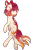 Size: 2048x3000 | Tagged: safe, artist:cinnamontee, derpibooru import, oc, oc:kitsune, original species, pony, female, high res, kitsune pony, mare, mask, multiple tails, simple background, solo, transparent background, underhoof