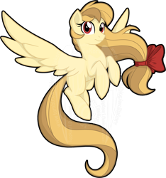 Size: 2125x2271 | Tagged: safe, artist:tuppkam1, derpibooru import, oc, oc:alice goldenfeather, pegasus, pony, female, flying, high res, mare, simple background, solo, transparent background, watermark