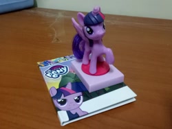 Size: 1316x987 | Tagged: safe, twilight sparkle, twilight sparkle (alicorn), alicorn, pony, irl, mcdonald's happy meal toys, photo, toy