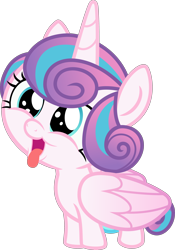 Size: 3000x4287 | Tagged: safe, artist:sollace, princess flurry heart, alicorn, pony, a flurry of emotions, .svg available, absurd resolution, adorable face, behaving like a dog, cuddly, cute, cuteness overload, cutest pony alive, cutest pony ever, daaaaaaaaaaaw, flurrybetes, foal, hnnng, infantilism, majestic as fuck, open mouth, puppy, silly, silly pony, simple background, smiling, solo, tongue out, transparent background, vector, weapons-grade cute