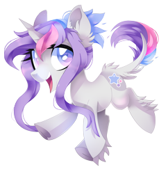 Size: 2922x3022 | Tagged: safe, artist:sorasku, derpibooru import, oc, oc:aster hakari, pony, unicorn, female, high res, mare, simple background, solo, transparent background