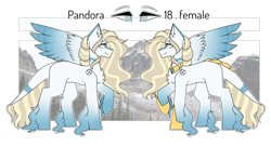 Size: 4088x2202 | Tagged: safe, artist:umiimou, derpibooru import, oc, oc only, oc:pandora, pegasus, pony, female, mare, reference sheet, simple background, solo, transparent background