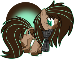 Size: 1908x1508 | Tagged: safe, artist:leanne264, derpibooru import, oc, oc only, oc:mint, pegasus, pony, clothes, female, mare, scarf, show accurate, simple background, solo, transparent background