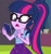 Size: 674x720 | Tagged: safe, derpibooru import, screencap, sci-twi, twilight sparkle, better together, equestria girls, text support, cellphone, cropped, phone, shocked, smartphone, solo