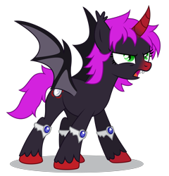 Size: 5000x5200 | Tagged: safe, artist:dragonchaser123, derpibooru import, oc, oc only, oc:midnight moon, vampony, absurd resolution, female, mare, simple background, solo, transparent background, vector