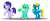 Size: 1124x474 | Tagged: safe, artist:strawberry-spritz, derpibooru import, oc, oc only, pegasus, pony, unicorn, base used, half-siblings, offspring, parent:rainbow dash, parent:soarin', parent:spitfire, parent:twilight sparkle, parents:soarindash, parents:soarinfire, parents:soarlight, simple background, soarin' gets all the mares, transparent background