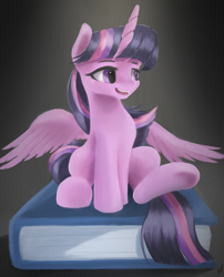 Size: 1797x2223 | Tagged: safe, artist:fluttersheeeee, derpibooru import, twilight sparkle, twilight sparkle (alicorn), alicorn, pony, book, female, mare, solo