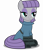 Size: 3429x4000 | Tagged: safe, artist:dashiesparkle, artist:icey-wicey-1517, derpibooru import, edit, maud pie, earth pony, pony, clothes, eyeshadow, female, makeup, mare, simple background, sitting, socks, solo, striped socks, transparent background