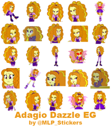 Size: 364x418 | Tagged: safe, artist:mlpcreativelab, derpibooru import, adagio dazzle, equestria girls, rainbow rocks, fin wings, ponied up, telegram sticker