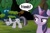 Size: 1400x937 | Tagged: safe, derpibooru import, edit, mean twilight sparkle, twilight sparkle, twilight sparkle (alicorn), unicorn twilight, alicorn, unicorn, the mean 6, alternate scenario, clone, discorded, duality, self ponidox, speech bubble, story in the comments, twolight